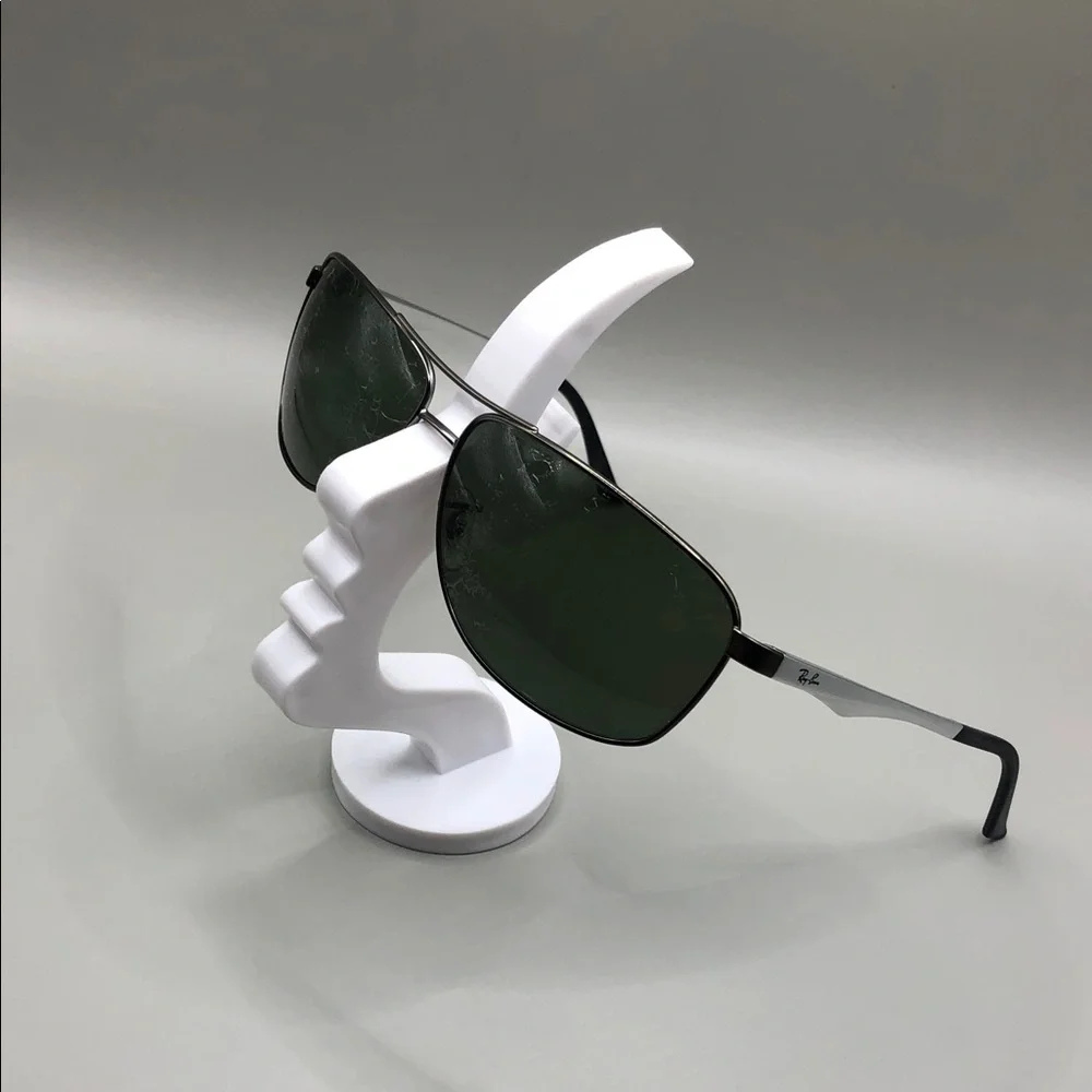 Ray Ban Sunglasses metal FRAMES RB 3506 029/9A 64-13 Wide Fit READ SEE PIX.